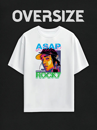 Футболка Asap Rocky, асап роки