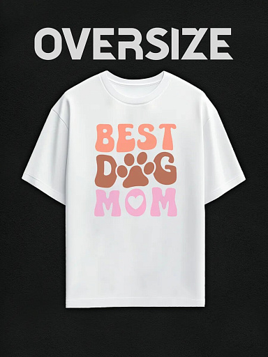 Футболка best dog mom