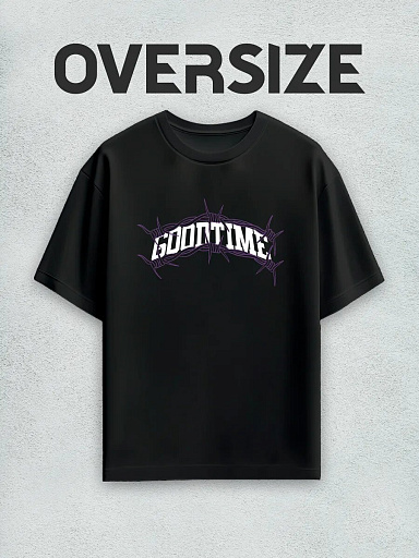 Футболка с принтом good time streetwear